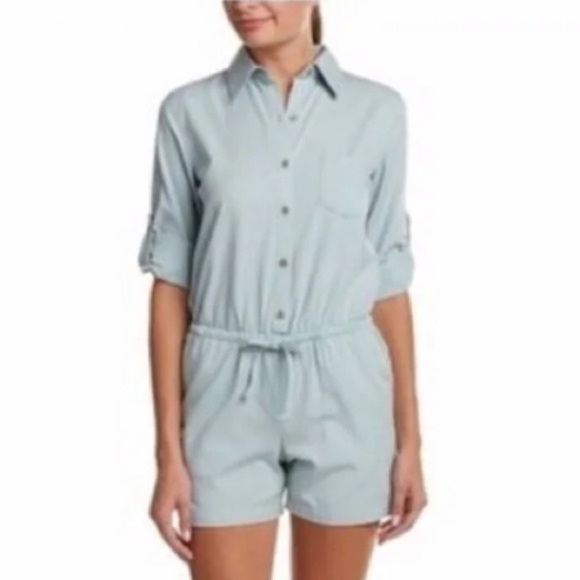 CAbi Alexa Romper Style 5107 light blue/green S - Picture 10 of 10